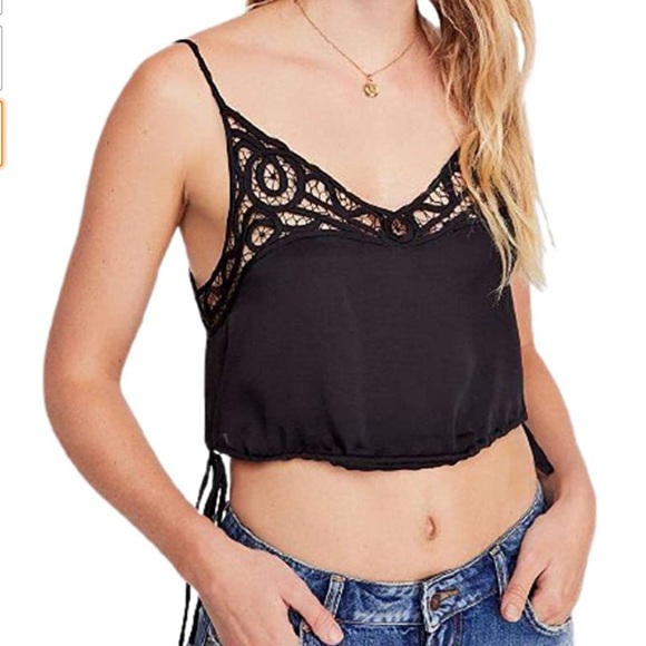 NWT Free People Blouson Brami Cropped Cami - Picture 6 of 6